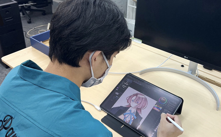 iPadを使ったデジタルイラスト